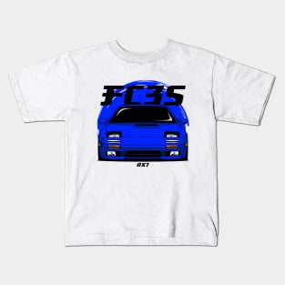 Blue FC RX 7 Kids T-Shirt